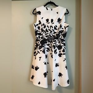 Black and white cocktail dress IMNYC Size 10